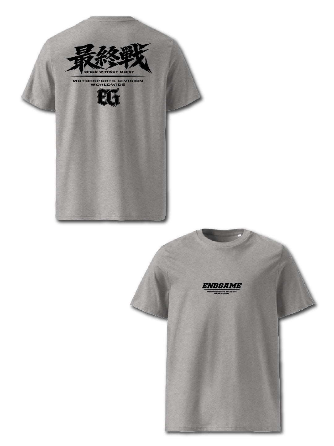 SHIRT - Endgame Motorsports 2026 (Grey) *PRE-ORDER*
