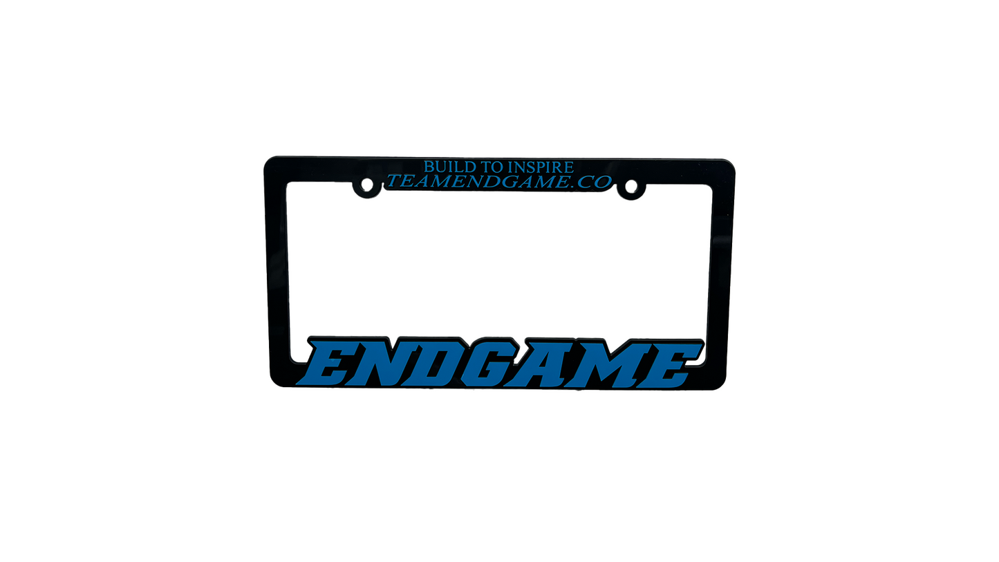 LICENSE PLATE FRAME - BUILD TO INSPIRE (x2)