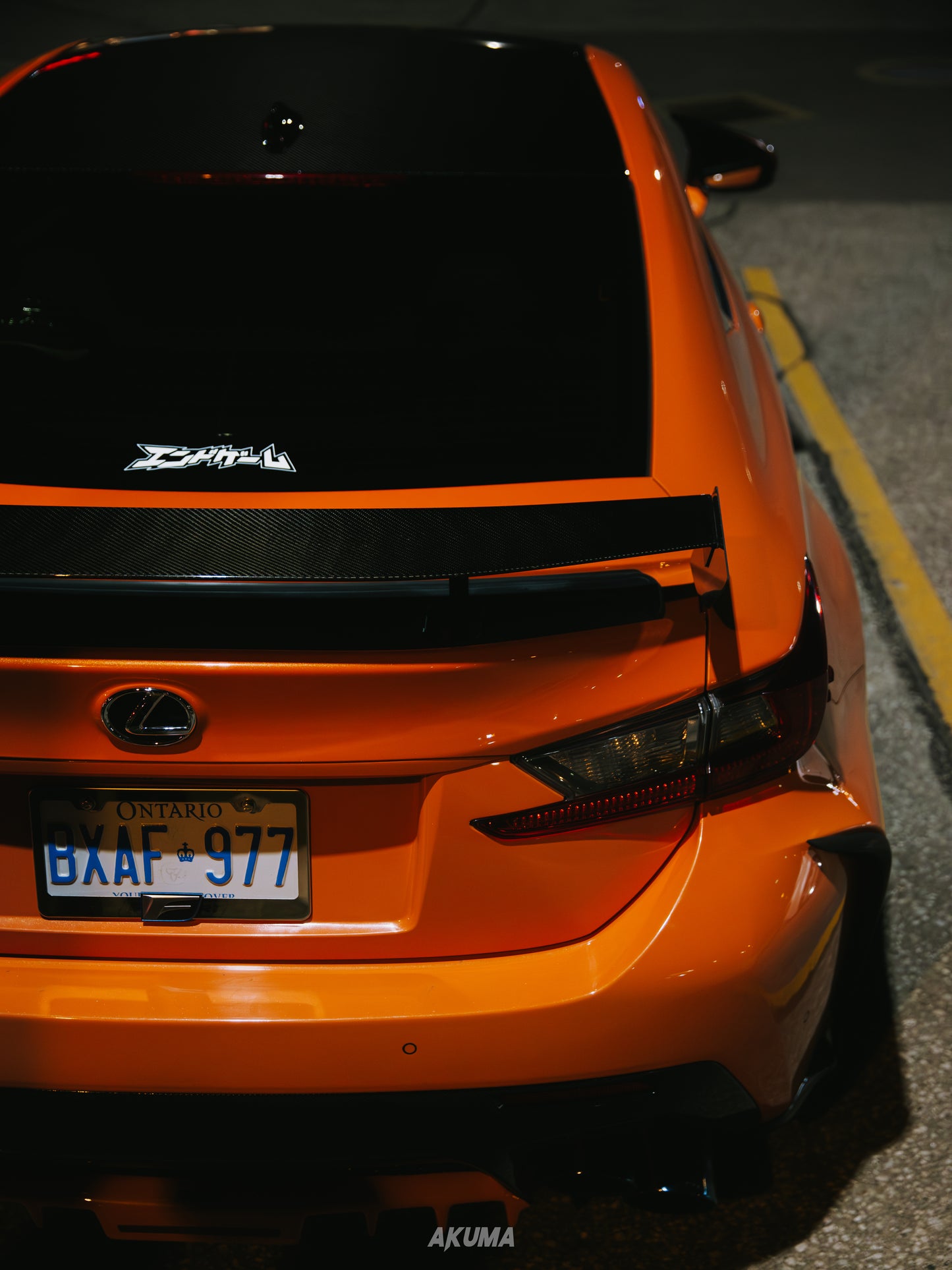 DIE CUT STICKER | ENDGAME | KANJI