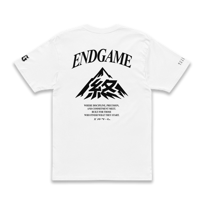 ENDGAME — 終 Core Tee | White